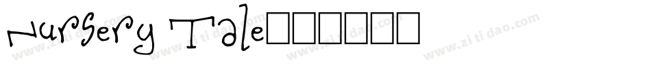 Nursery Tale字体转换